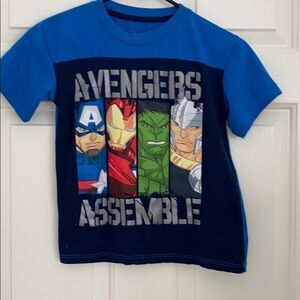 Marvel Avengers Short Sleeve Tee shirt Sz 7 (Boys)